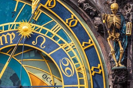 Купон Puzzle (70х70) Принт - CLOCK 15 Разноцветный Тематические EDEN