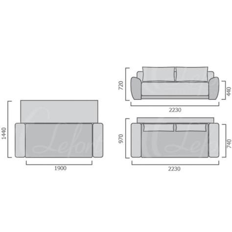 Софа Блюз Арт.: LFT-000110 - Фото 4