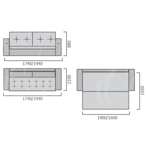 Диван Софт 160 см Арт.: LFT-000156 - Фото 4