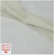 Тюль микро сетка с утяжелителем бюти / linen beauty молочный  SRTK-136447