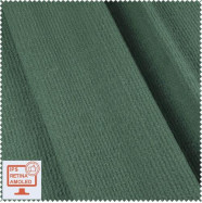 Пальтовый трикотаж букле косичка серо-зеленый  SRTK-143685