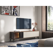 Тумба под ТВ Vici / Вичи RTV180 с подсветкой — орех/кашемир, Perfect Home  PH-000012376990