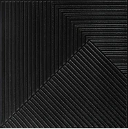 Самоклеюча декоративна 3D панель 500х500х5мм Бамбук Чорний SW-00002881  SW-00002881