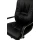 Офисное кресло с газлифтом и хромированным каркасом, черное, высота 110 см. - Фото 10