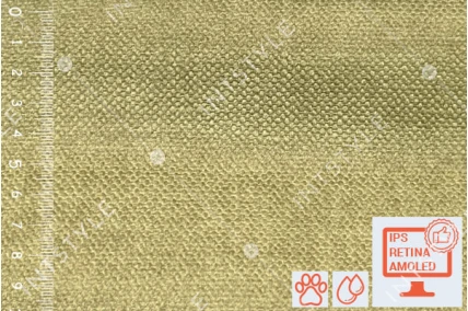 Мебельная ткань для дивана California (Калифорния) моющаяся велюр антикоготь для стульев Артекс Велюр APPLE GREEN Салатовый Однотон Категория 5 АРТЕКС Arteks