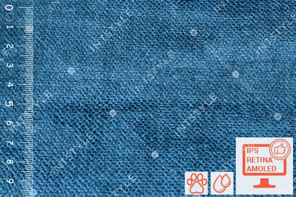 Мебельная ткань для дивана California (Калифорния) моющаяся велюр антикоготь для стульев Артекс Велюр BLUE Синий Однотон Категория 5 АРТЕКС Arteks