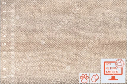 Мебельная ткань для дивана California (Калифорния) моющаяся велюр антикоготь для стульев Артекс Велюр CARAMEL Бежевый Однотон Категория 5 АРТЕКС Arteks