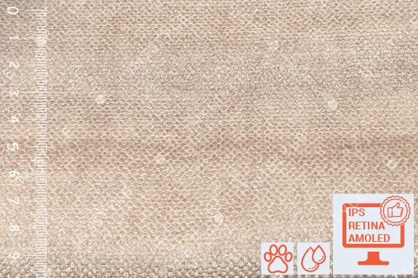 Мебельная ткань для дивана California (Калифорния) моющаяся велюр антикоготь для стульев Артекс Велюр CARAMEL Бежевый Однотон Категория 5 АРТЕКС Arteks