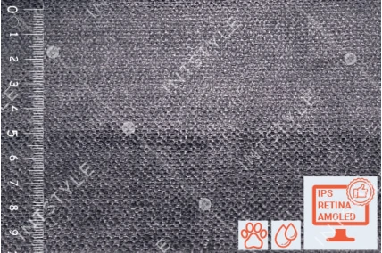 Мебельная ткань для дивана California (Калифорния) моющаяся велюр антикоготь для стульев Артекс Велюр DARK TAUPE Серый Однотон Категория 5 АРТЕКС Arteks