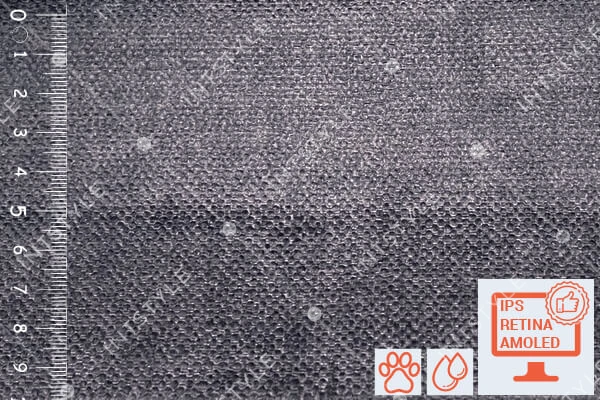 Мебельная ткань для дивана California (Калифорния) моющаяся велюр антикоготь для стульев Артекс Велюр DARK TAUPE Серый Однотон Категория 5 АРТЕКС Arteks