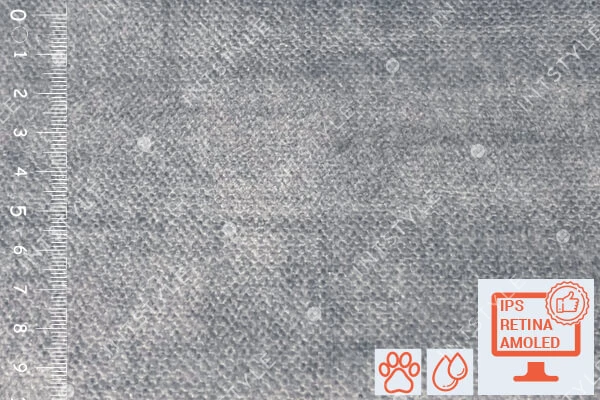 Мебельная ткань для дивана California (Калифорния) моющаяся велюр антикоготь для стульев Артекс Велюр GREY Серый Однотон Категория 5 АРТЕКС Arteks