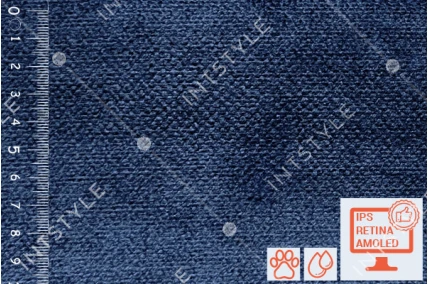 Мебельная ткань для дивана California (Калифорния) моющаяся велюр антикоготь для стульев Артекс Велюр NAVY Синий Однотон Категория 5 АРТЕКС Arteks