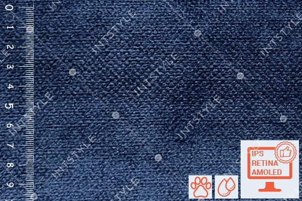 Мебельная ткань для дивана California (Калифорния) моющаяся велюр антикоготь для стульев Артекс Велюр NAVY Синий Однотон Категория 5 АРТЕКС Arteks