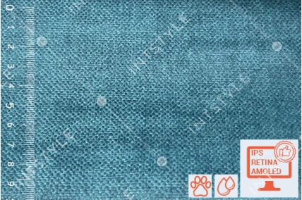 Мебельная ткань для дивана California (Калифорния) моющаяся велюр антикоготь для стульев Артекс Велюр OCEAN Бирюзовый Однотон Категория 5 АРТЕКС Arteks