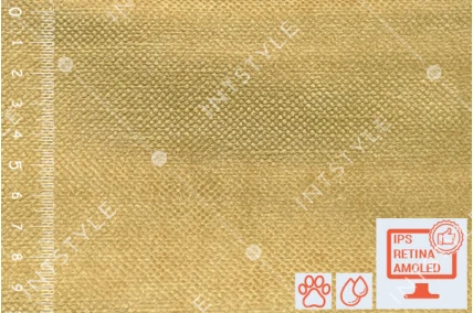 Мебельная ткань для дивана California (Калифорния) моющаяся велюр антикоготь для стульев Артекс Велюр YELLOW Желтый Однотон Категория 5 АРТЕКС Arteks