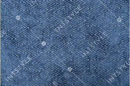 Мебельная ткань BLAMMO (Бламмо) шенилл для кресел стульев подушек Шенилл PLAIN SAPHIRE Синий Абстракция Категория 10 ДИВОТЕКС