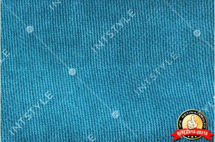 Мебельная ткань ДЕЛИ Велюр BLUE 16 Синий Однотон Категория 4 ЭКСИМ ТЕКСТИЛЬ