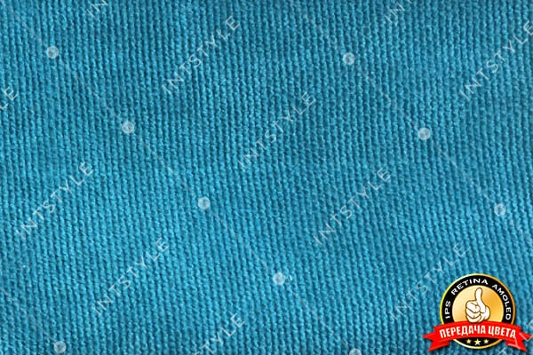 Мебельная ткань ДЕЛИ Велюр BLUE 16 Синий Однотон Категория 4 ЭКСИМ ТЕКСТИЛЬ