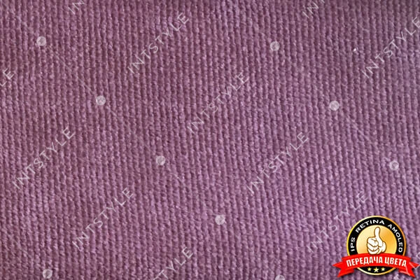 Мебельная ткань ДЕЛИ Велюр LAVANDA 11 Фиолетовый Однотон Категория 4 ЭКСИМ ТЕКСТИЛЬ