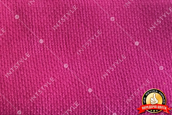 Мебельная ткань ДЕЛИ Велюр PINK 10 Розовый Однотон Категория 4 ЭКСИМ ТЕКСТИЛЬ