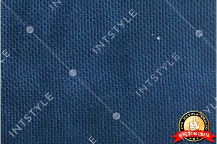 Мебельная ткань ДЕЛИ Велюр ROYAL BLUE 18 Синий Однотон Категория 4 ЭКСИМ ТЕКСТИЛЬ