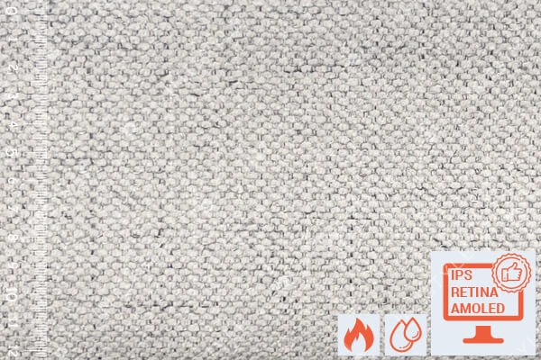 Мебельная ткань Mario (Маріо) шенилл для дивана, кресла и кровати Шенилл 04 SILVER Серый Однотон Категория 10 FABRIC LAB