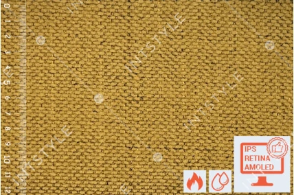 Мебельная ткань Mario (Маріо) шенилл для дивана, кресла и кровати Шенилл 46 YELLOW Желтый Однотон Категория 10 FABRIC LAB