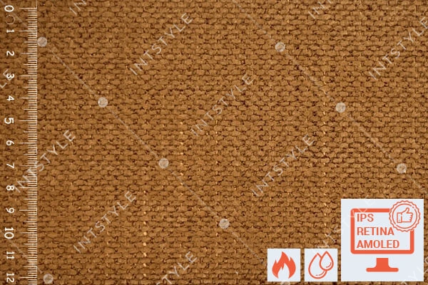 Мебельная ткань Mario (Маріо) шенилл для дивана, кресла и кровати Шенилл 51 PEACH Рыжий Однотон Категория 10 FABRIC LAB