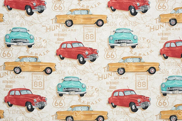 Мебельная ткань Young Принт CARS Разноцветный Тематические Категория 3 MAGITEX