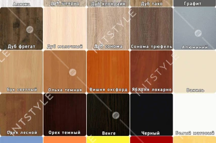 Полка Нова КОМБИНАЦИЯ ЦВЕТОВ ТИСА МЕБЕЛЬ