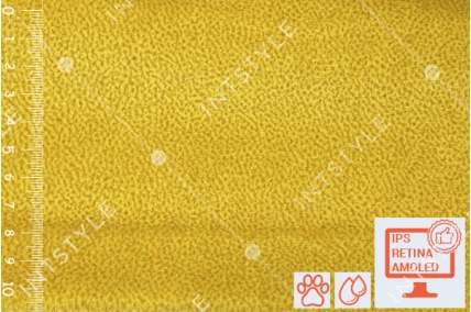 Мебельная ткань Comfi (Комфи) велюр Велюр GOLD 14 Желтый Однотон Категория 4 UNITEX