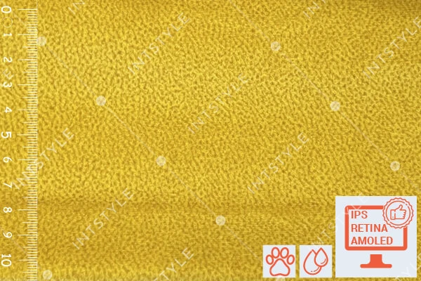 Мебельная ткань Comfi (Комфи) велюр Велюр GOLD 14 Желтый Однотон Категория 4 UNITEX