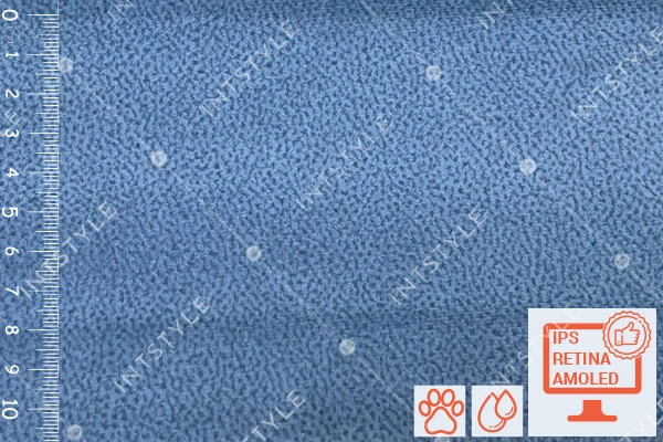 Мебельная ткань Comfi (Комфи) велюр Велюр LIGHT BLUE 08 Синий Однотон Категория 4 UNITEX