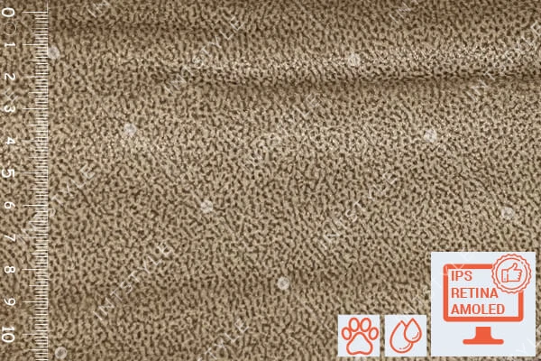 Мебельная ткань Comfi (Комфи) велюр Велюр LIGHT BROWN 21 Коричневый Однотон Категория 4 UNITEX