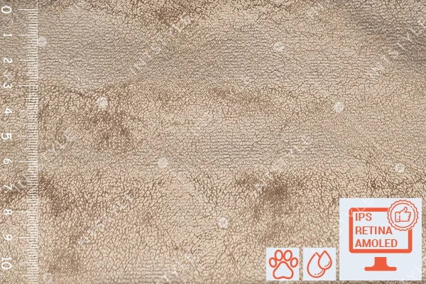 Мебельная ткань Galaxy (Гелекси) Велюр BEIGE 03 Бежевый Однотон Категория 4 UNITEX
