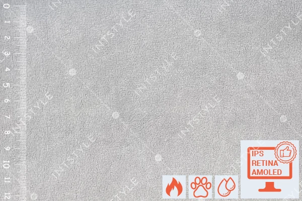 Меблева тканина Allure Premium (Алюр Преміум) мікровелюр антикіготь Артекс Easy Clean COOL GREY Сірий Однотон Категорія 3 АРТЕКС Arteks