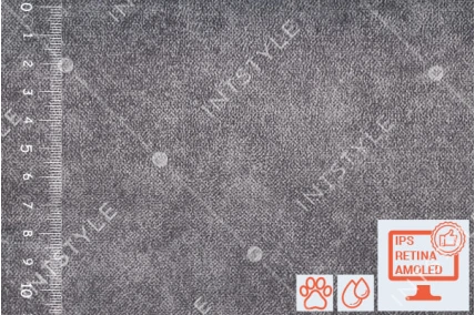 Меблева тканина City (Сіті) велюр Артекс Антикіготь DARK GREY Сірий Однотон BIBTEX