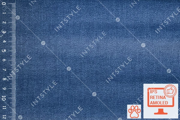 Меблева тканина Royal (Роял) велюр антикіготь для дивану ліжка Easy Clean DENIM Синій Однотон Категорія 4 АРТЕКС Arteks