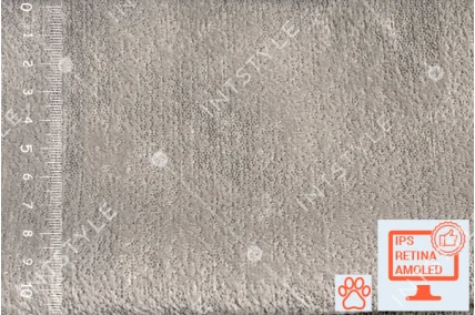 Мебельная ткань Boho (Бохо) Велюр 04 SMOKE Кофейный Однотон Категория 5 ДИВОТЕКС