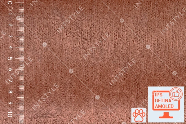 Мебельная ткань Boho (Бохо) Велюр 18 TERRACOTTA Терракот Однотон Категория 5 ДИВОТЕКС