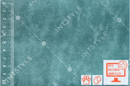 Мебельная ткань GRAND (Гранд) для мебели дивана кровати стульев Велюр 07 MINT Бирюзовый Однотон Категория 4 ДИВОТЕКС