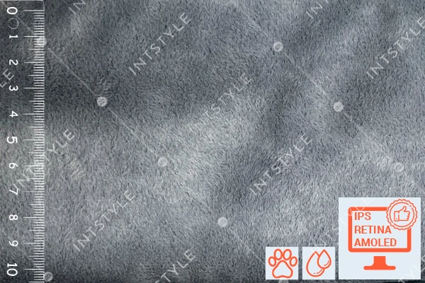 Мебельная ткань GRAND (Гранд) для мебели дивана кровати стульев Велюр 14 GREY Категория 4 ДИВОТЕКС