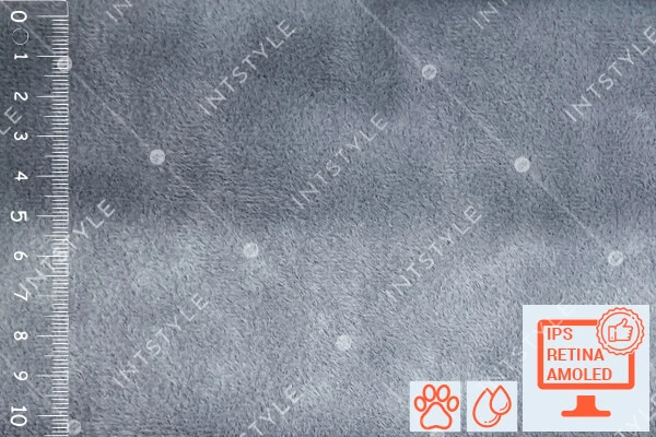 Мебельная ткань GRAND (Гранд) для мебели дивана кровати стульев Велюр 21 SMOKE Категория 4 ДИВОТЕКС