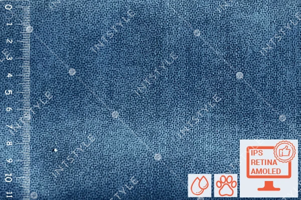 Мебельная ткань MARINO (Мерино) велюр антикоготь изи клин для обивки дивана кровати стульев Велюр 27 DENIM Синий Однотон Категория 5 ДИВОТЕКС