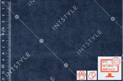 Мебельная ткань Nessi (Несси) велюр антикоготь для мебели дивана кровати кресла Велюр 17 SAPPHIRE Синий Однотон Категория 5 ДИВОТЕКС