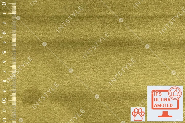 Меблева тканина Gianni (Джанні) велюр для дивана ліжка крісла Easy Clean 447 MUSTARD Рудий Однотон Категорія 4 ESTETICA