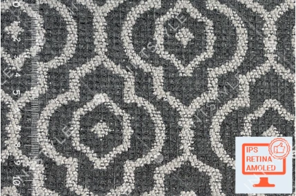 Меблева тканина VALENTINO Жаккард 04 Коричневий Абстракція Категорія 15 EVROTEXTILE