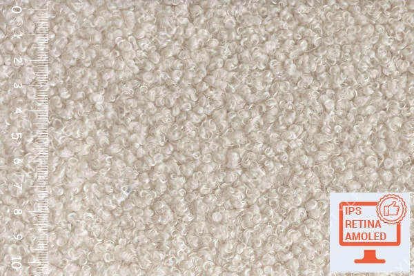 Мебельная ткань Альпака (Alpaca) букле boucle для дивана Букле ALPACA 04 Бежевый Однотон Категория 5 ЭКСИМ ТЕКСТИЛЬ