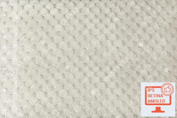 Мебельная ткань Дорис велюр Велюр 11 Молочный Однотон Категория 5 ЭКСИМ ТЕКСТИЛЬ