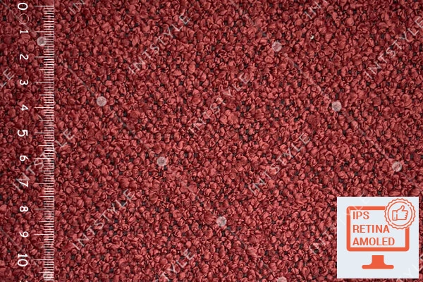 Меблева тканина Node (Нод) букле для дивана, крісла, ліжка Букле BORDO 09 Бордовий Однотон Категорія 9 FABRIC LAB